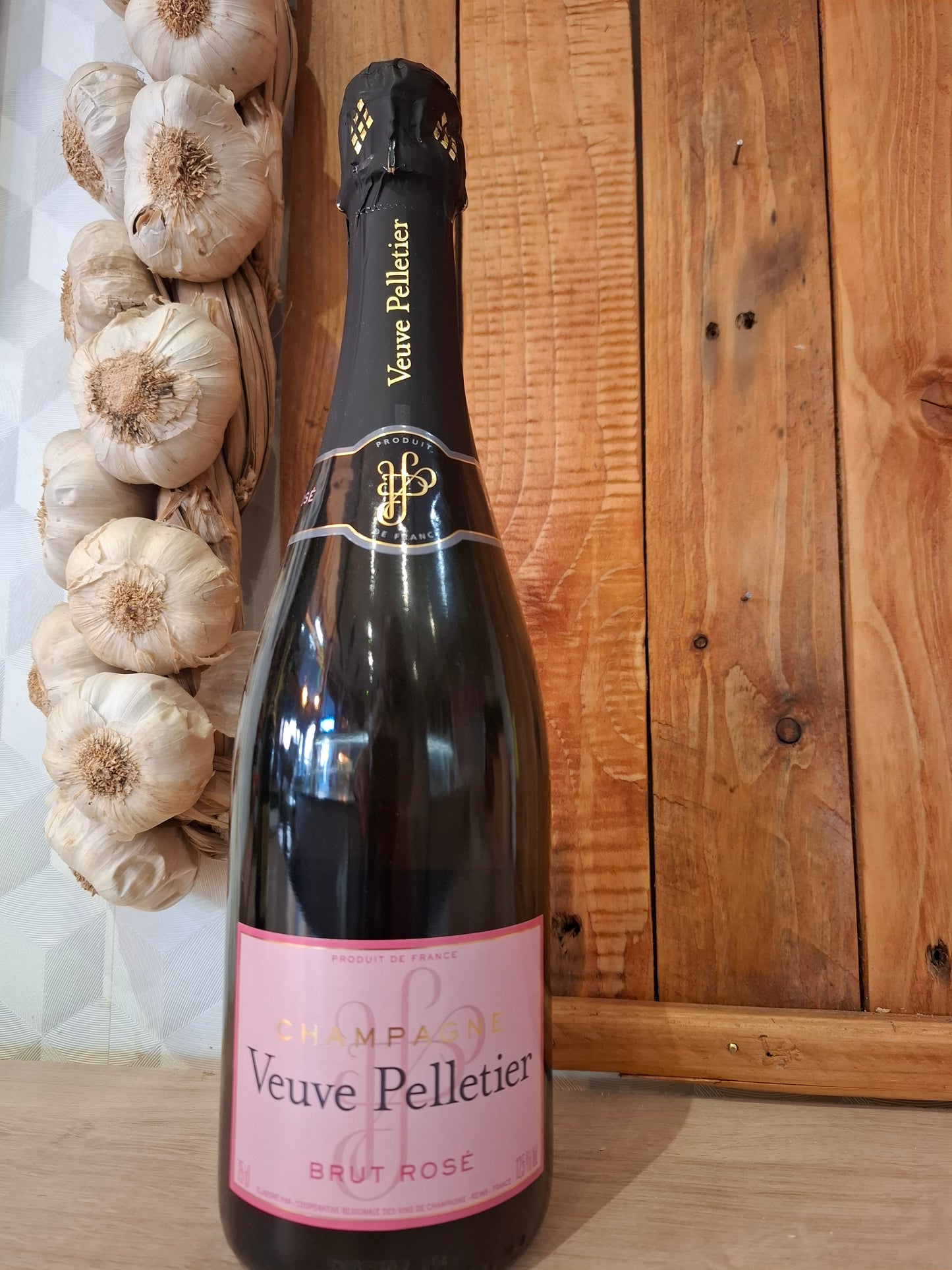 Champagne Veuve PELLETIER brut rosé 75cl
