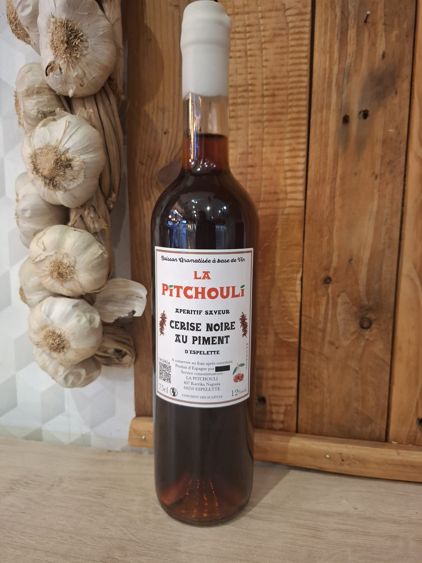 La pitchouli - cerise noire et piment d'espelette