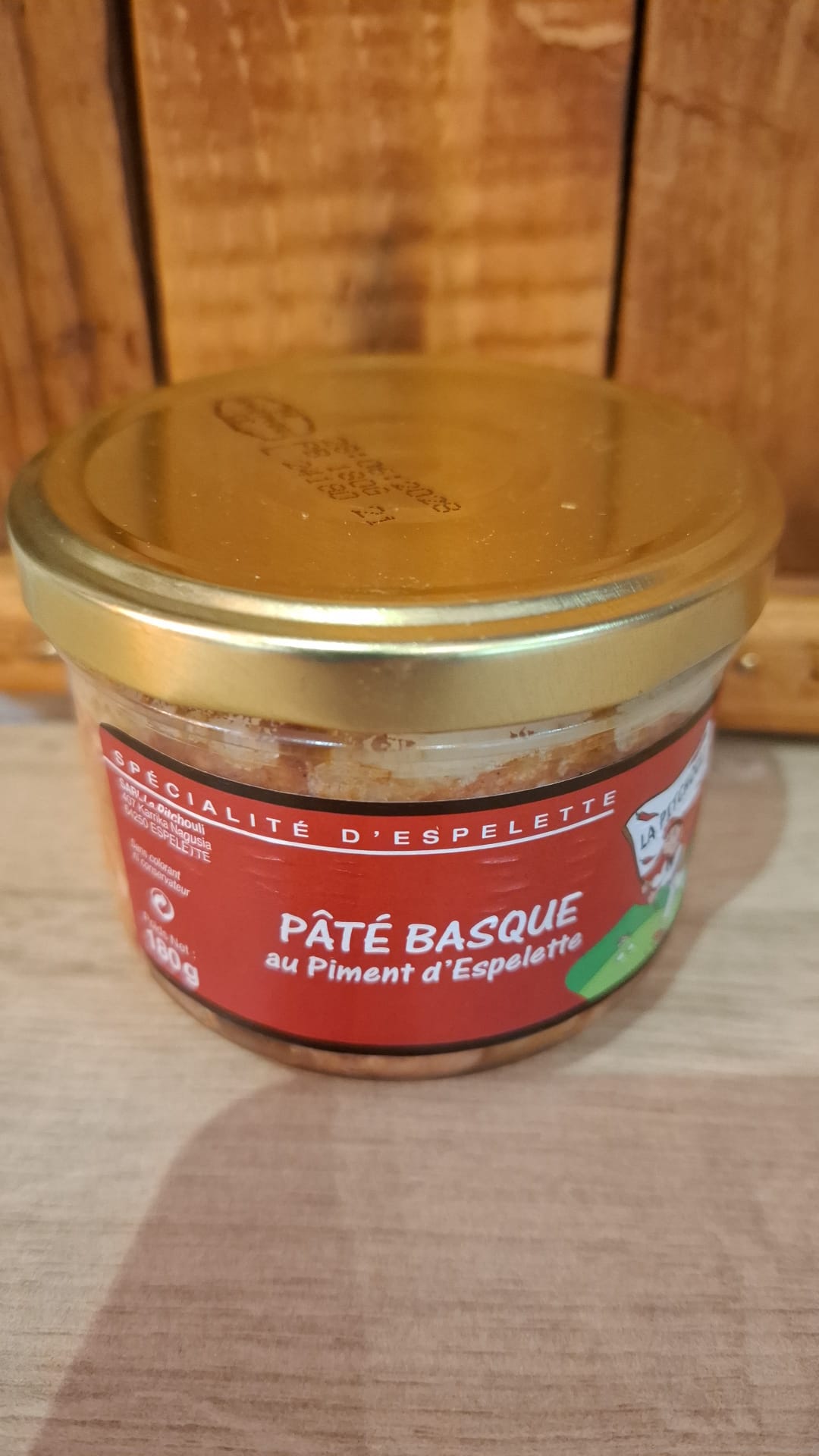 Pâté basque au piment d'espelette