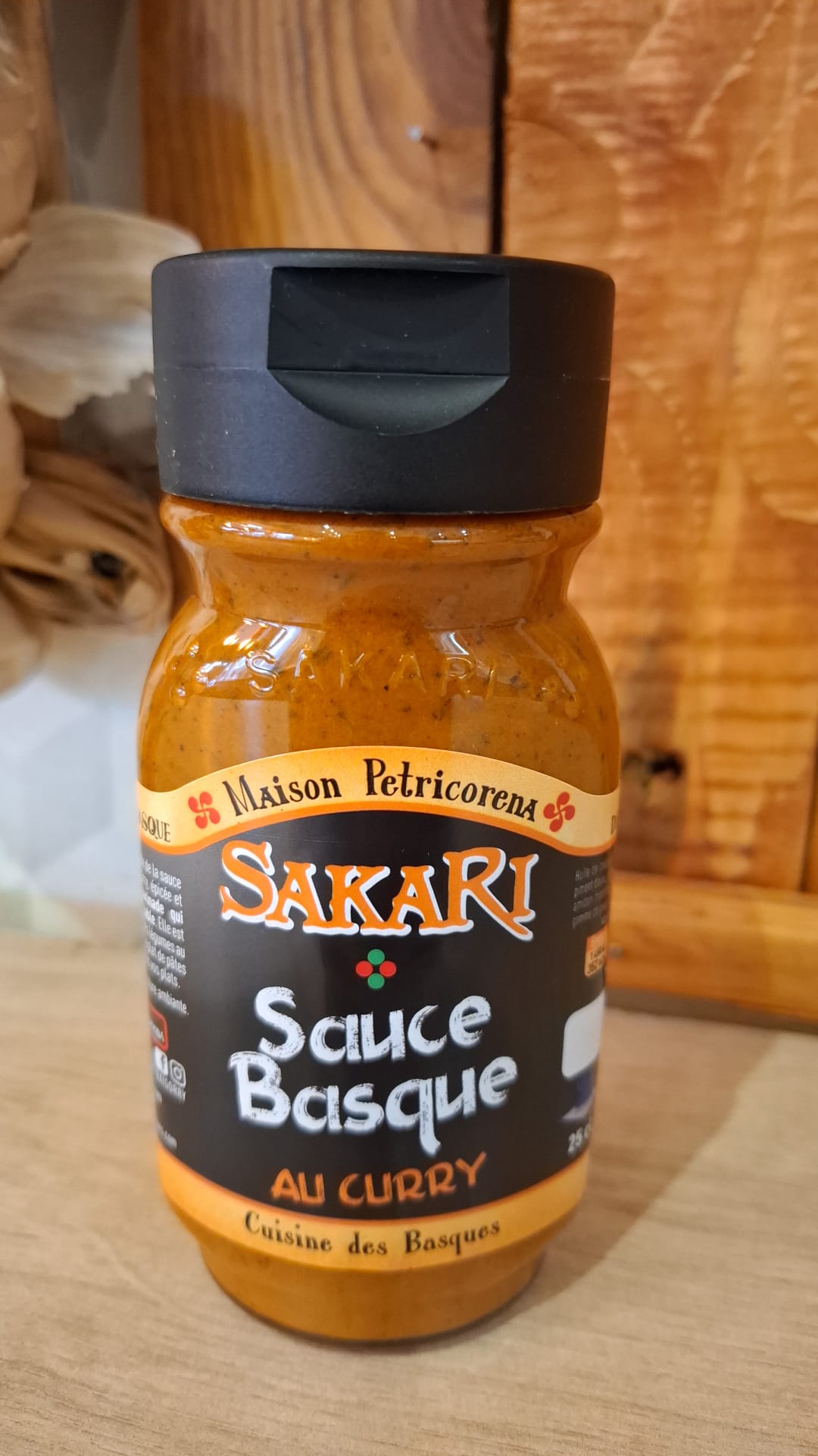 Sauce basque au curry