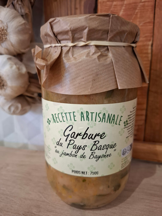 Garbure du pays basque au jambon de Bayonne 750G