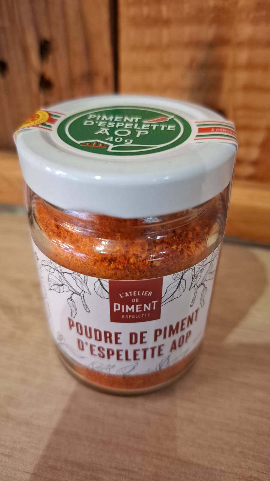 Poudre piment d'espelette