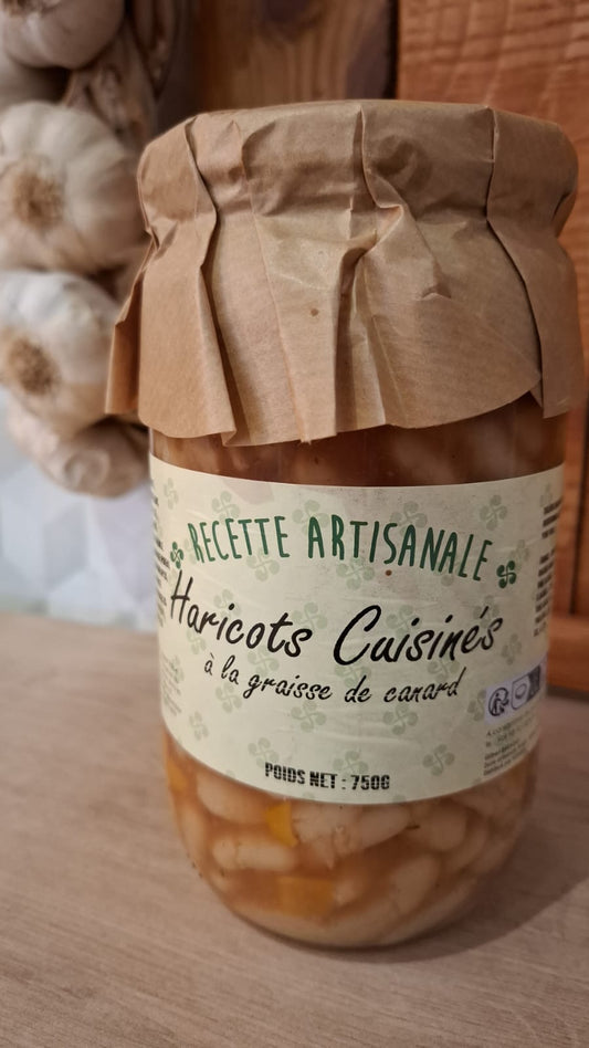 Haricots cuisinés