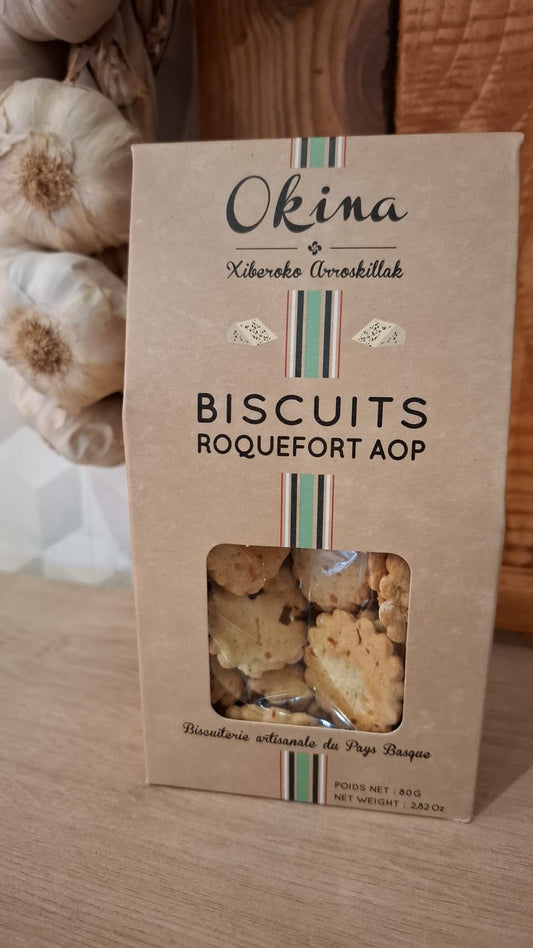 Biscuit apéro roquefort AOP