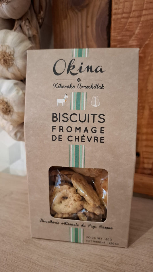 Biscuit apéro fromage de chèvre