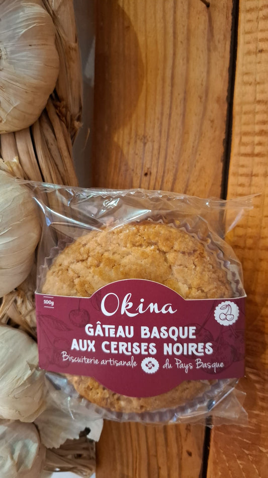 Gâteau basque aux cerises noires 100G et 600G