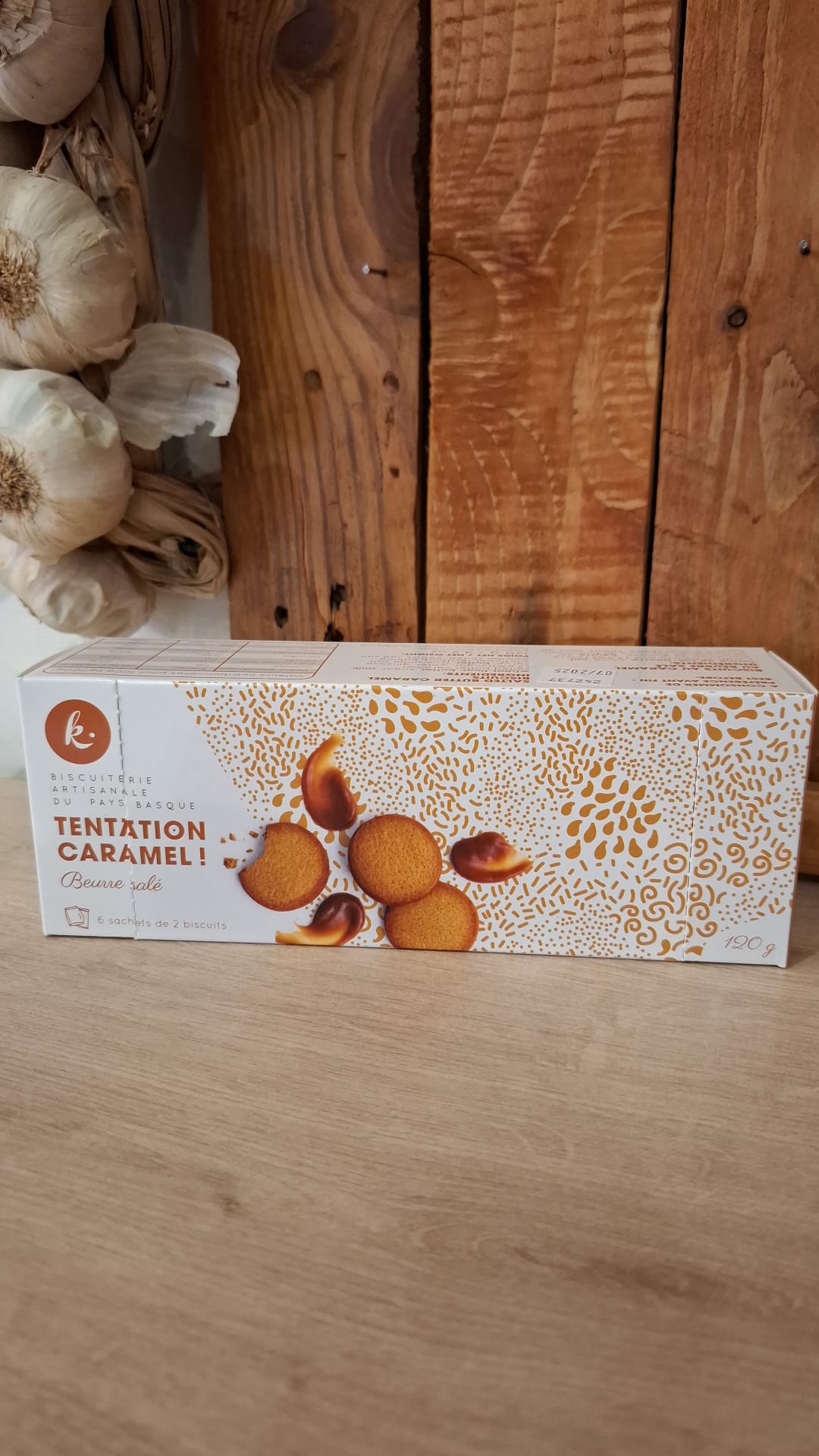 Biscuit au caramel beurre salé