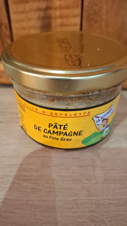 Pâté de campagne au foie gras