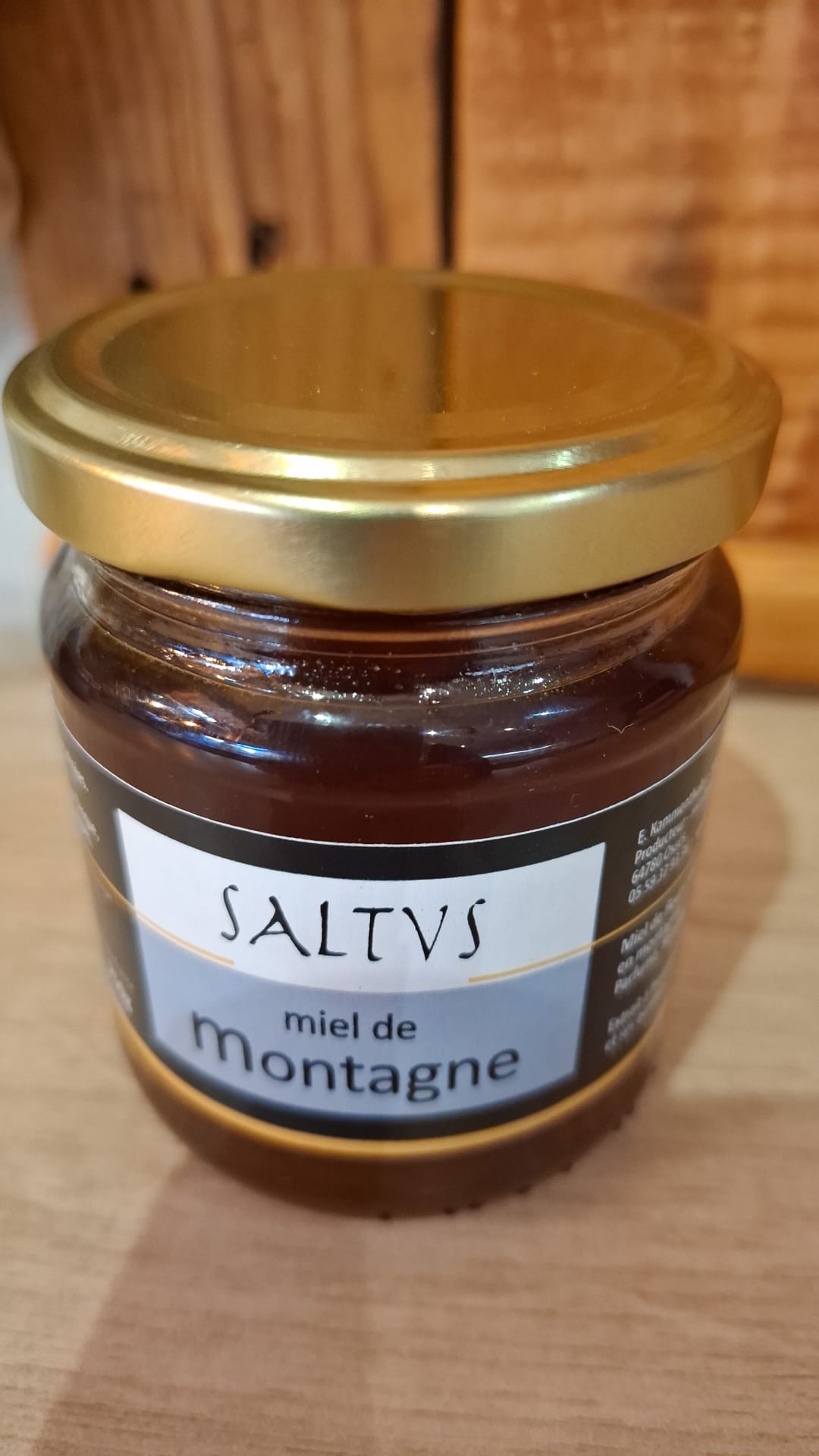 Miel de montagne bio