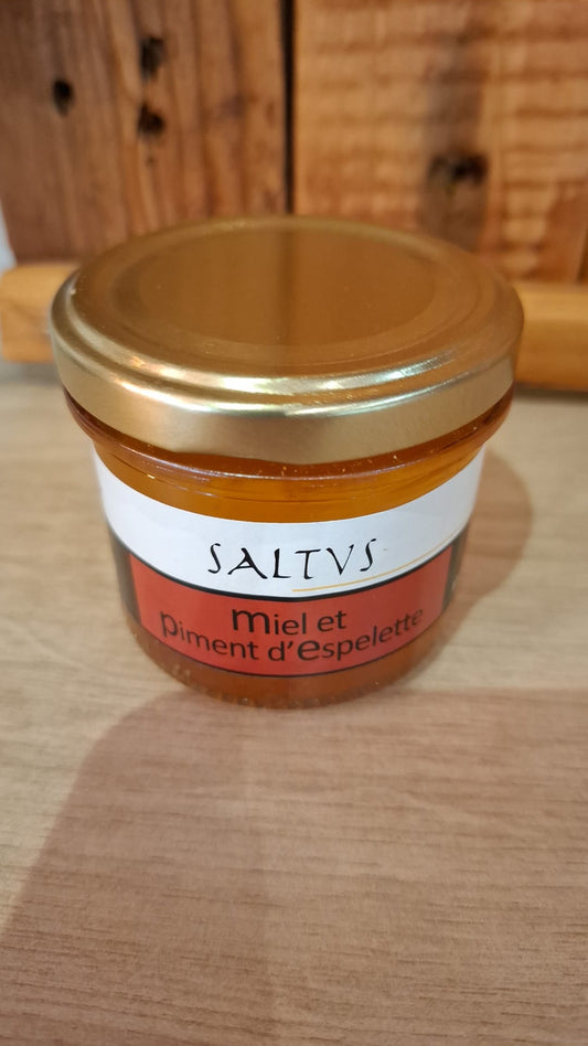 Miel et piment d'espelette bio